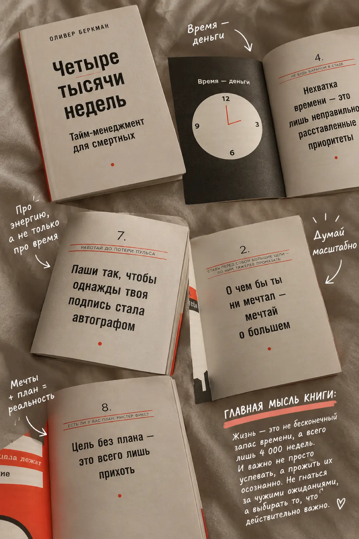 📚 «Четыре тысячи недель. Тайм-менеджмент для смертных» | Сетка — социальная сеть от hh.ru