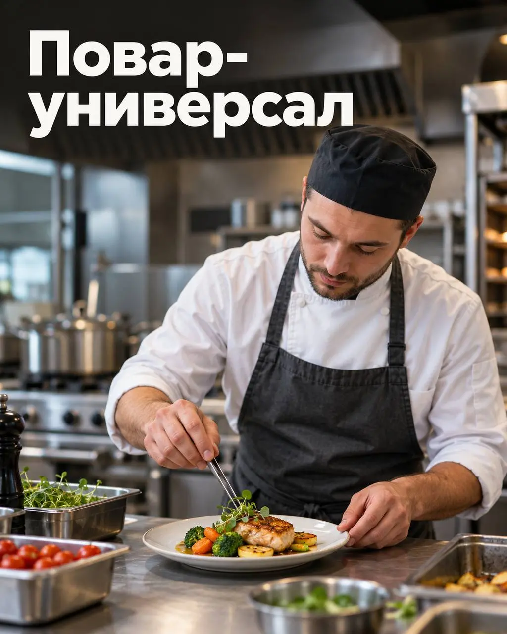 ПОВАР-УНИВЕРСАЛ
От 100 000₽
Рольф Химки
• Химки
• Рестораны/Кафе
• +79629350305
Полное описание вакансии размещено в Телеграм и Макс. Переходите по ссылке в закрепленном сообщении | Сетка — социальная сеть от hh.ru