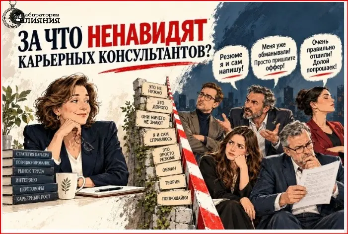 ЗА ЧТО НЕНАВИДЯТ КАРЬЕРНЫХ КОНСУЛЬТАНТОВ? | Сетка — социальная сеть от hh.ru