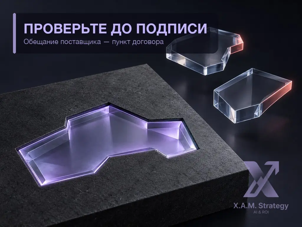 ⚠️ Хороший AI-кейс может закончиться плохим контрактом.
Знакомо: поставщик убедительно показал результат, КП согласовано, договор подписан | Сетка — социальная сеть от hh.ru