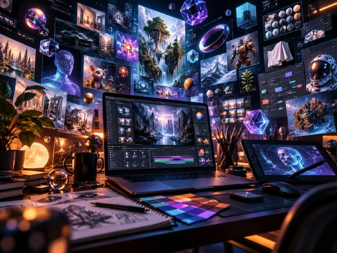 ТУТ МОЖНО ЗАЛИПНУТЬ НАДОЛГО 👀
Нейросети, дизайн, 3D, геймдев, софт, графика и тысячи идей для новых проектов.
Лучшие каналы с инструментами, лайфхаками, обучением и вдохновением собрали в одну папку | Сетка — социальная сеть от hh.ru
