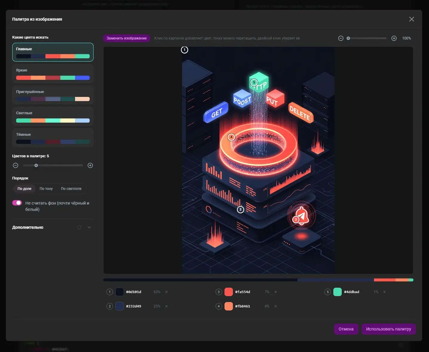 Spectrum Cell - подбор цветовых палитр | Сетка — социальная сеть от hh.ru