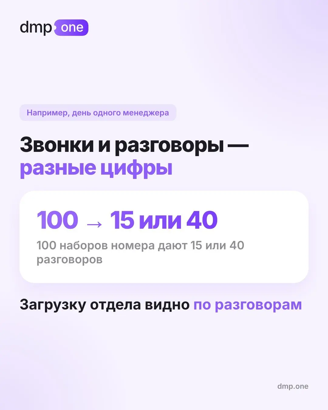 По какой цифре вы судите о загрузке отдела продаж? | Сетка — социальная сеть от hh.ru