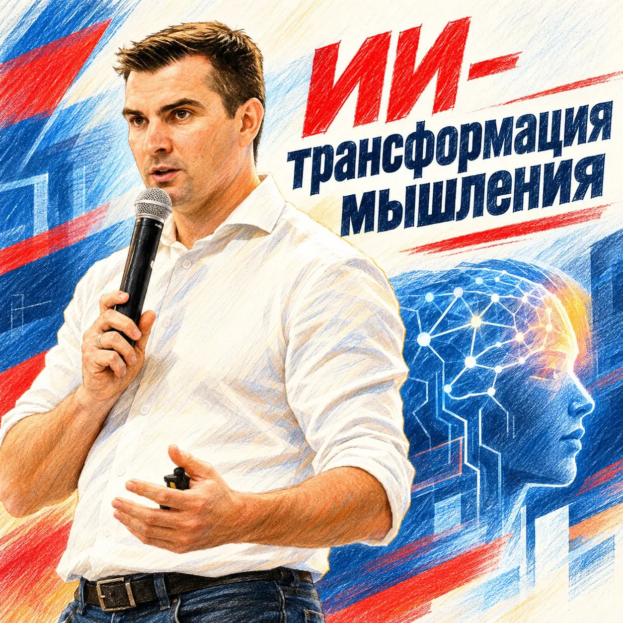 Сегодня был на выступлении Вениамина Кизеева, (эксперта по ИИ, робототехнике и инновациям), о сценариях трансформации бизнеса под воздействием ИИ | Сетка — социальная сеть от hh.ru