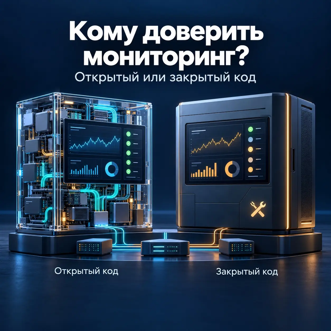 Открытый или закрытый код: кому доверить мониторинг? | Сетка — социальная сеть от hh.ru