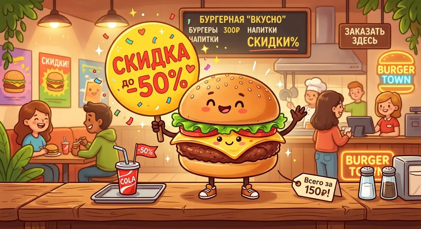 Один бургер - пять тест-кейсов.
Строю учебный стенд доставки. Положила бургер в корзину за 300 ₽, пока выбирала напиток - он подорожал. Сколько платить?
Старая цена - ресторан теряет деньги | Сетка — социальная сеть от hh.ru