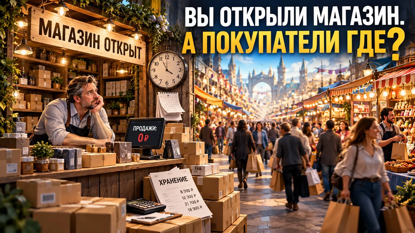 Вы открыли магазин. А покупатели где? 🧐 | Сетка — социальная сеть от hh.ru