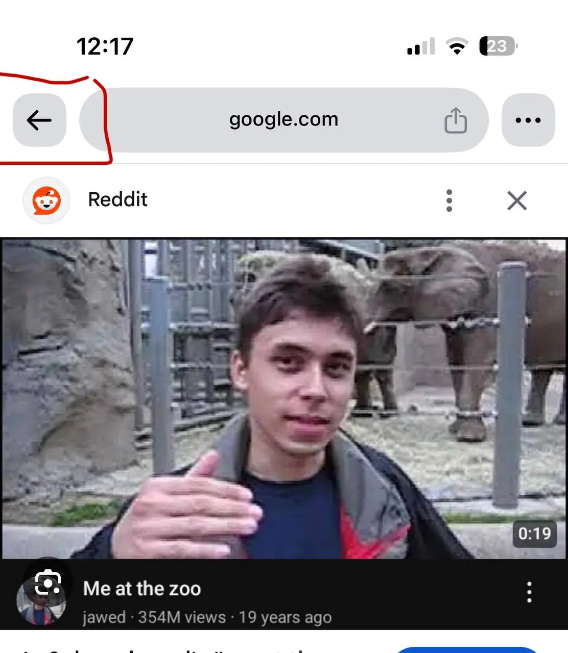 Одна из причин почему я ненавижу веб-серфинг через chrome на телефоне - это ублюдское расположение кнопки «назад» | Сетка — социальная сеть от hh.ru