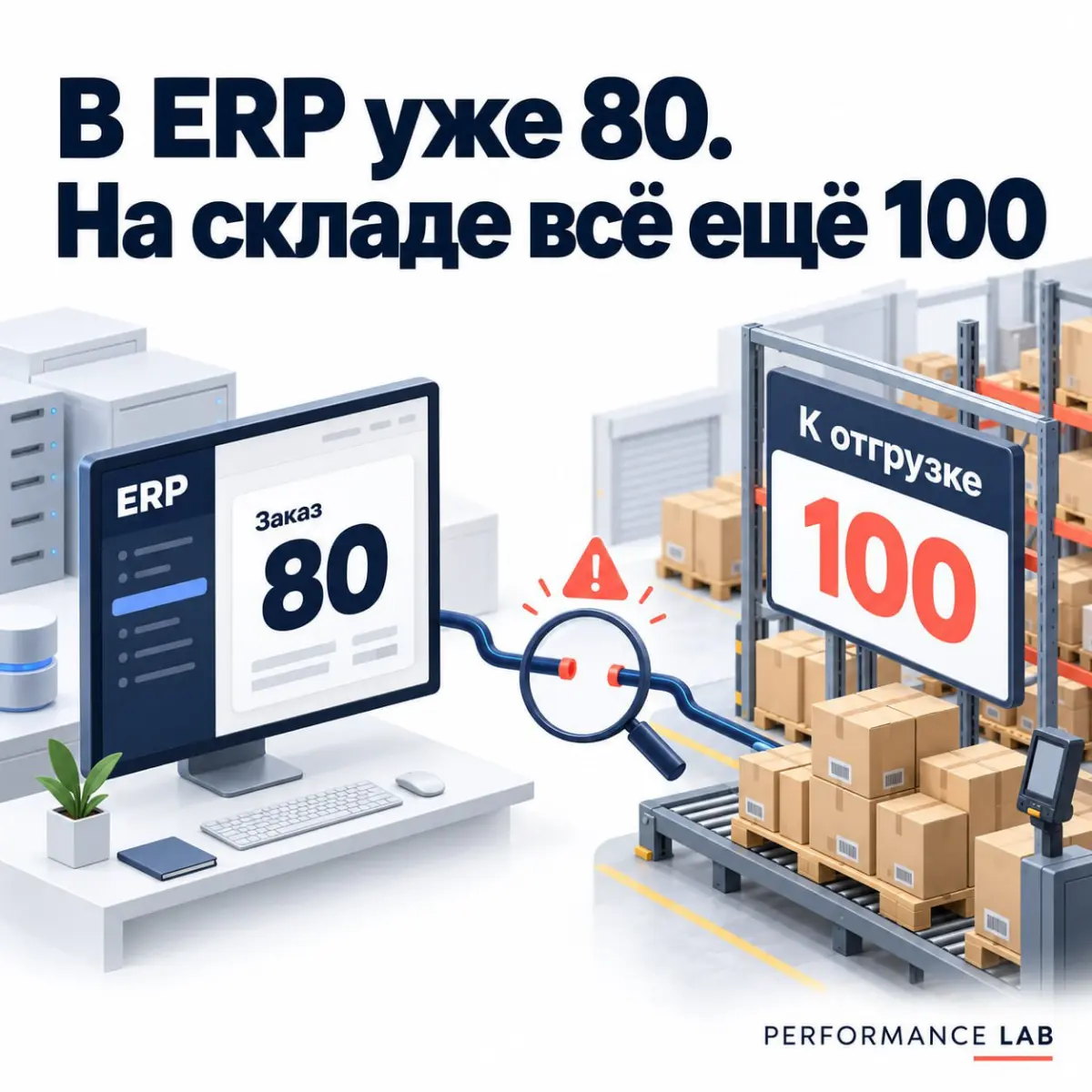 В ERP уже 80. На складе всё ещё 100 | Сетка — социальная сеть от hh.ru