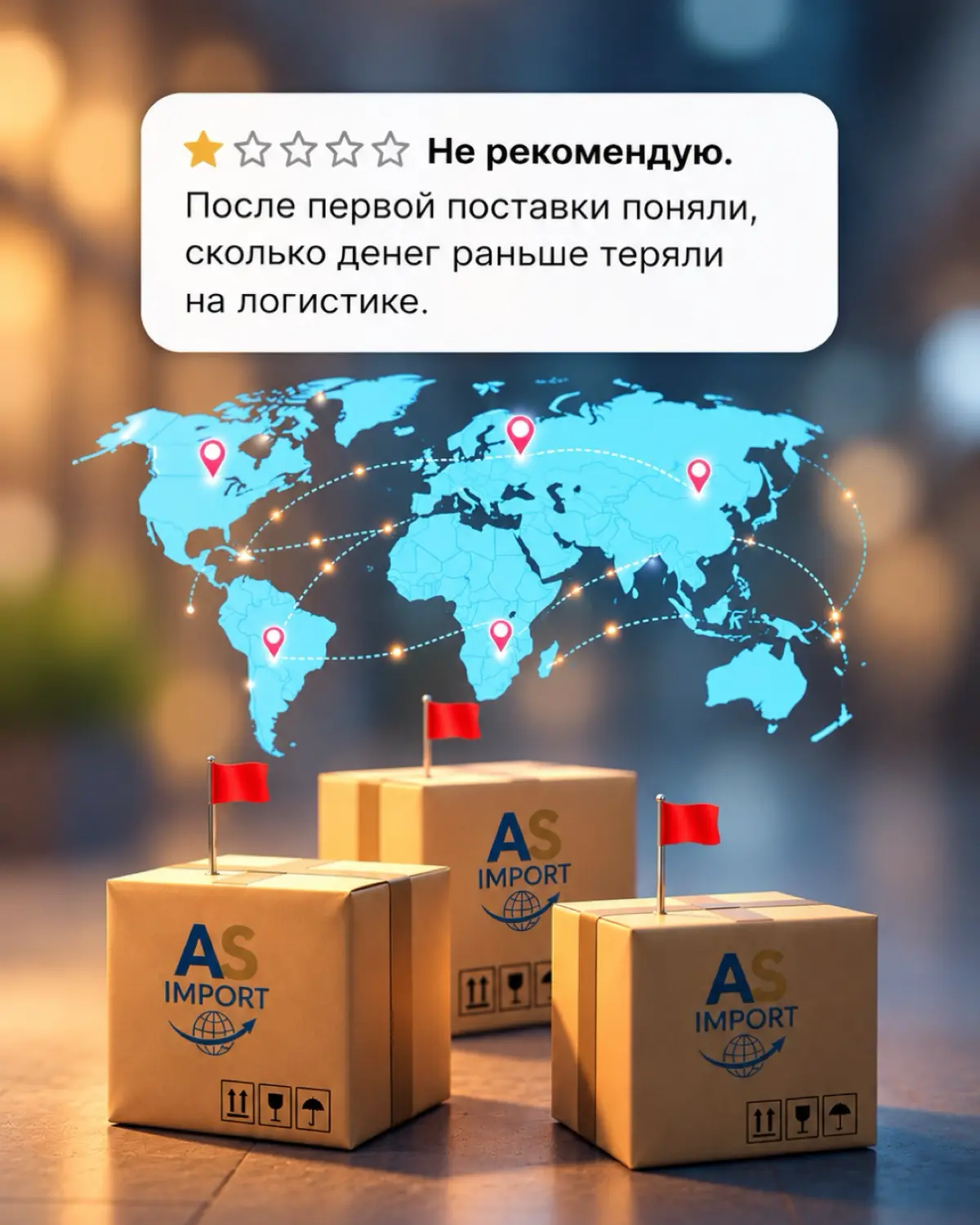 😅Кажется, у нас проблемы с отзывами…
После работы с AS Import клиенты почему-то больше не хотят переплачивать, рисковать и работать по старым схемам | Сетка — социальная сеть от hh.ru
