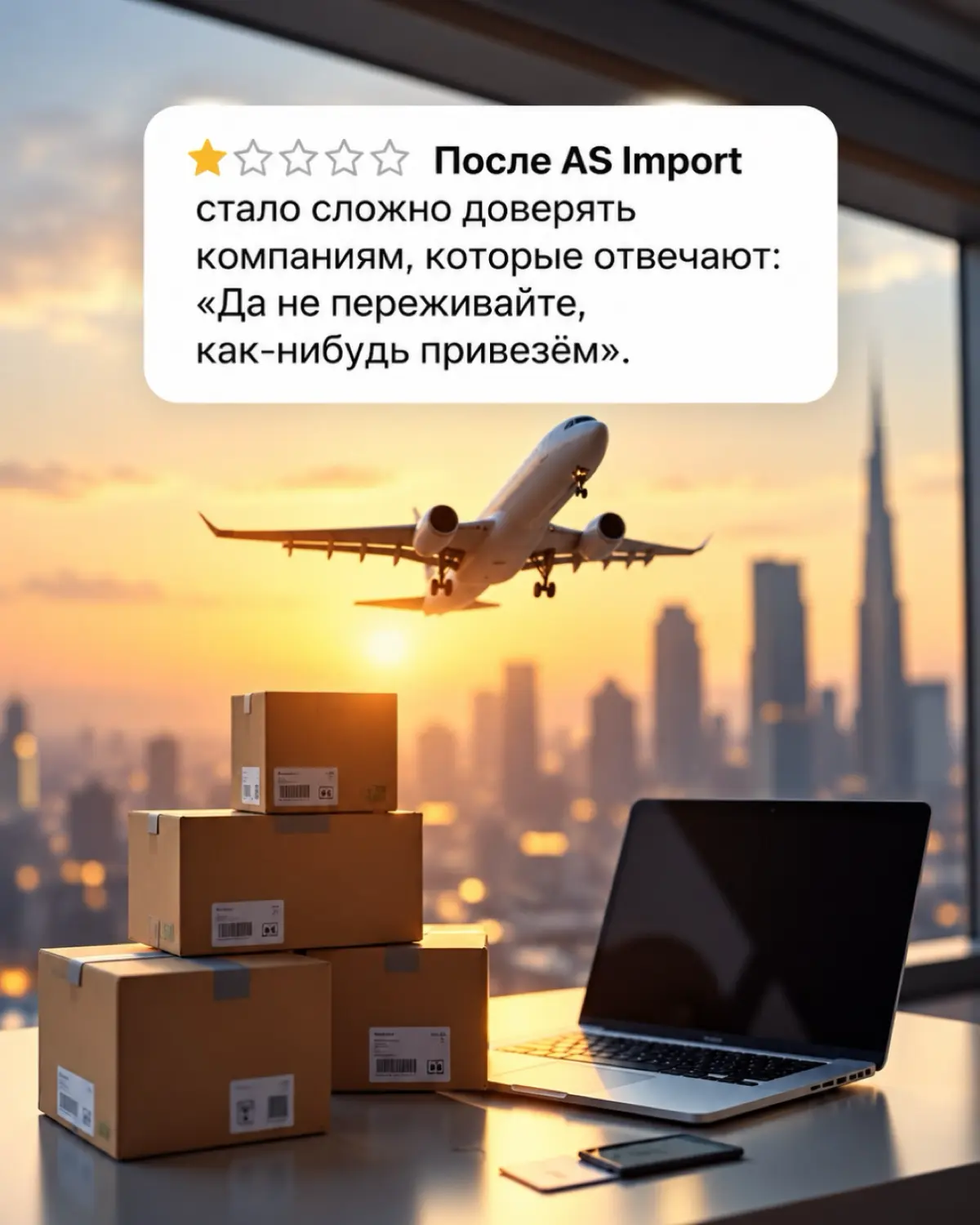 😅Кажется, у нас проблемы с отзывами…
После работы с AS Import клиенты почему-то больше не хотят переплачивать, рисковать и работать по старым схемам | Сетка — социальная сеть от hh.ru