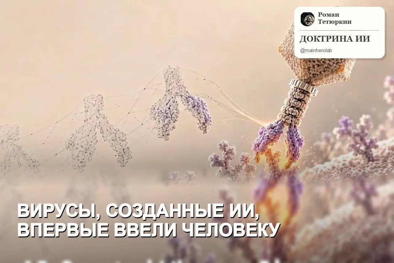 Впервые вирусы, разработанные ИИ, использованы для лечения человека.
Пациент с устойчивой к антибиотикам инфекцией E | Сетка — социальная сеть от hh.ru