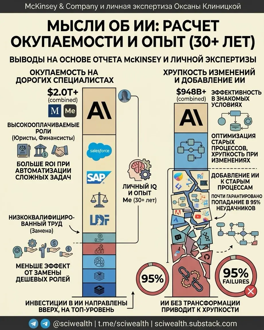 ИИ окупается на дорогих спецах | Сетка — социальная сеть от hh.ru
