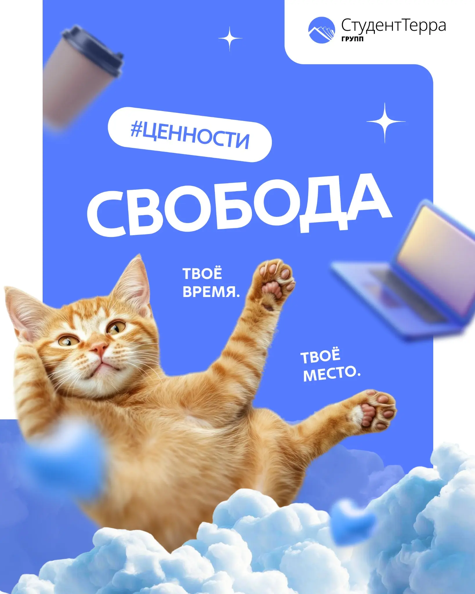 Одна из главных ценностей нашей команды - свобода. Мы искренне верим в то, что работа не должна быть ограничением | Сетка — социальная сеть от hh.ru