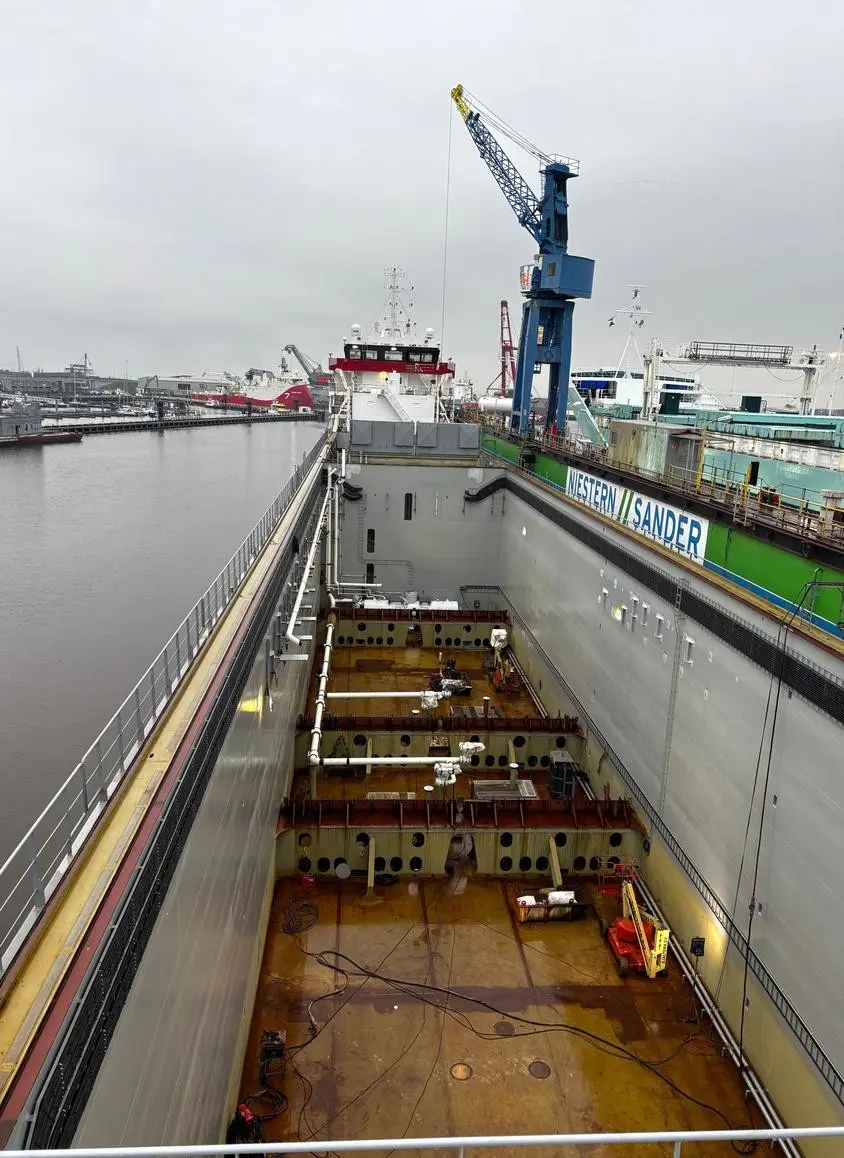🚢 ABELINA WAGENBORG — судно нового поколения спущено на воду в Нидерландах!
8 октября 2026 года на верфи Royal Niestern Sander состоялась торжественная церемония крещения и спуска на воду Abelina Wage... | Сетка — социальная сеть от hh.ru