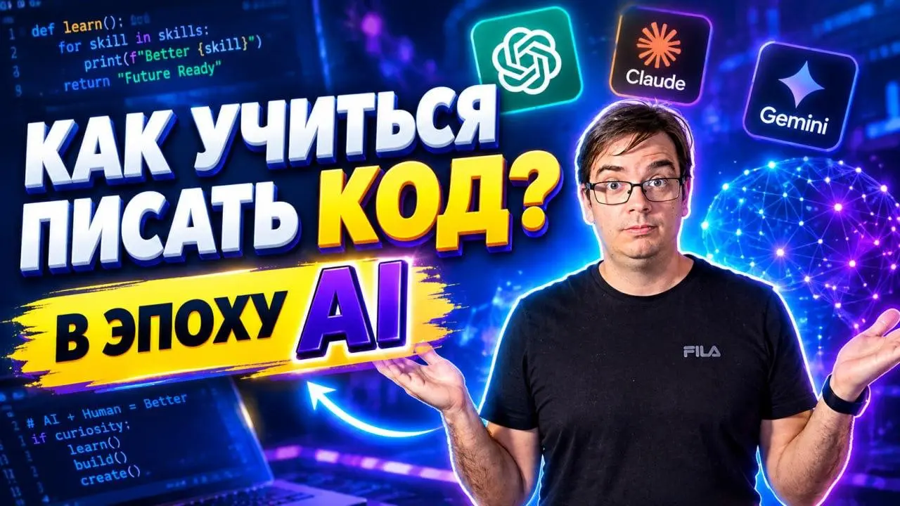 #курс Как учиться писать код вместе с AI? Готовый набор для обучения: агент Student и 4 скилла
В этом видео мы покажем, как использовать AI в обучении: не ограничиваться готовыми решениями, а учиться ... | Сетка — социальная сеть от hh.ru