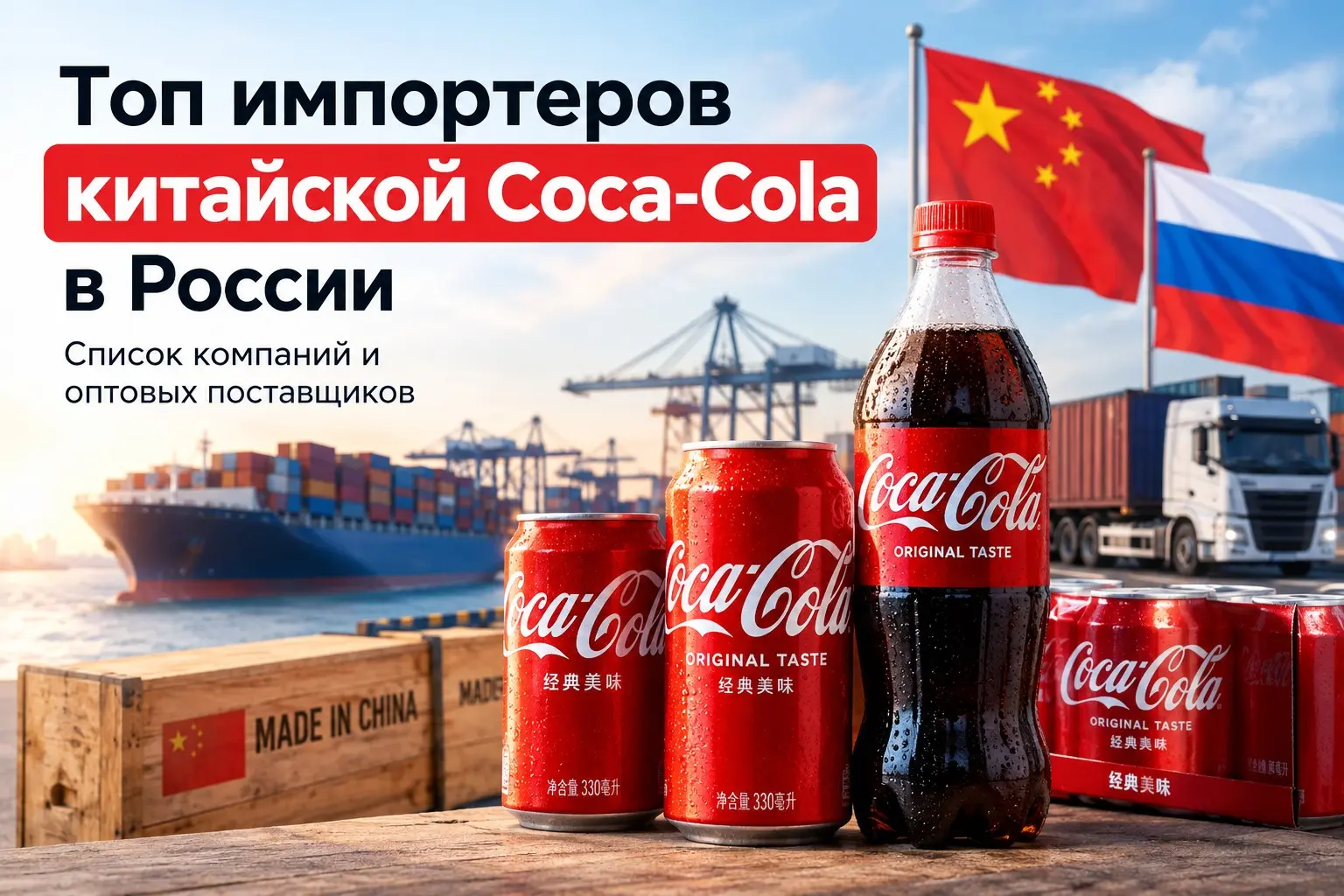 Топ импортеров китайской Coca-Cola в России | Сетка — социальная сеть от hh.ru