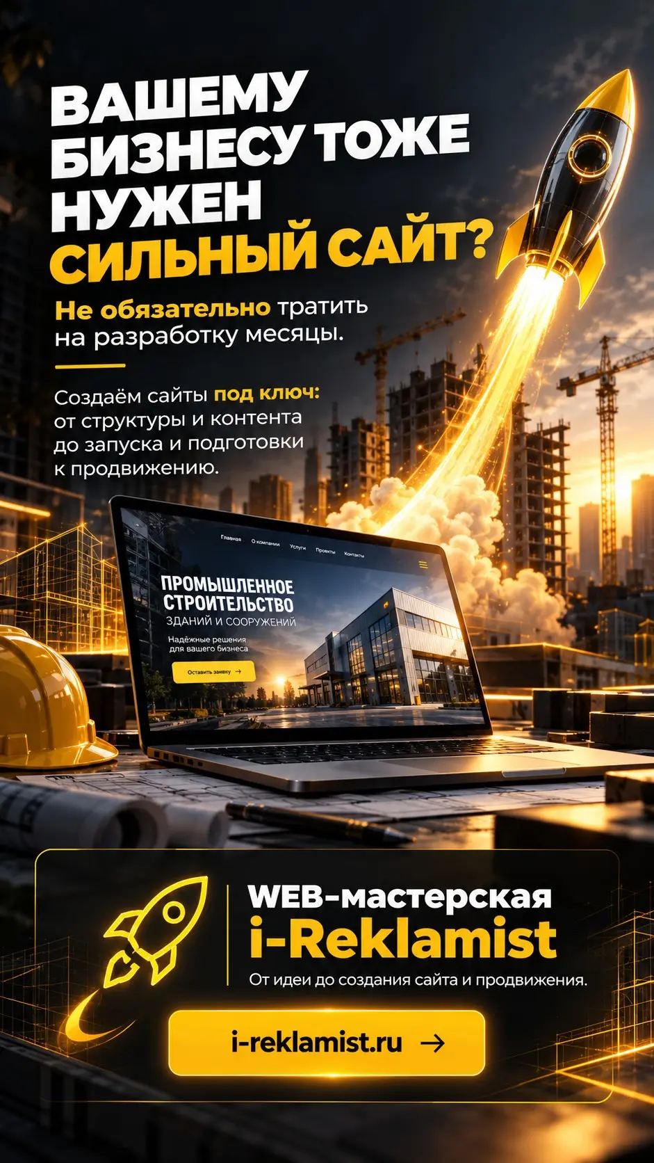 Полноценный корпоративный сайт за 7 дней? | Сетка — социальная сеть от hh.ru