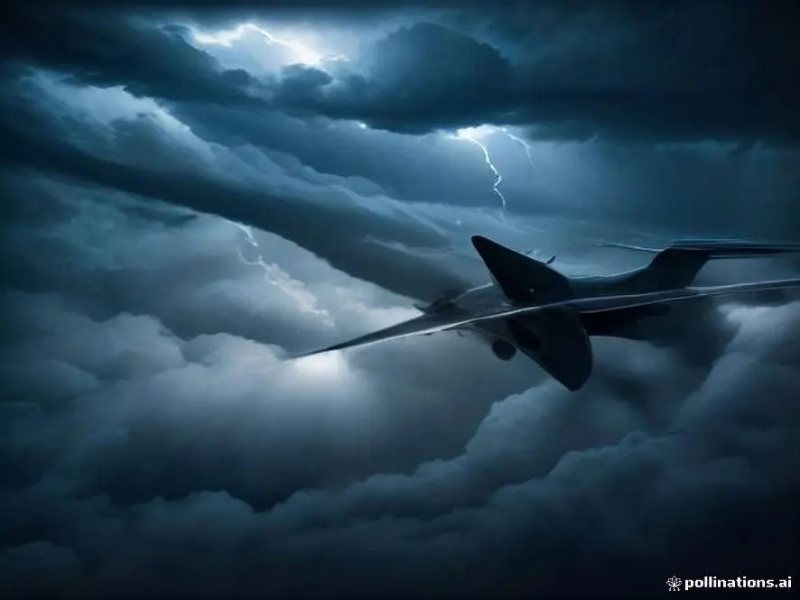 Молния ударила в летящий над Чили самолет: кадры ЧП ⚡✈️ | Сетка — социальная сеть от hh.ru