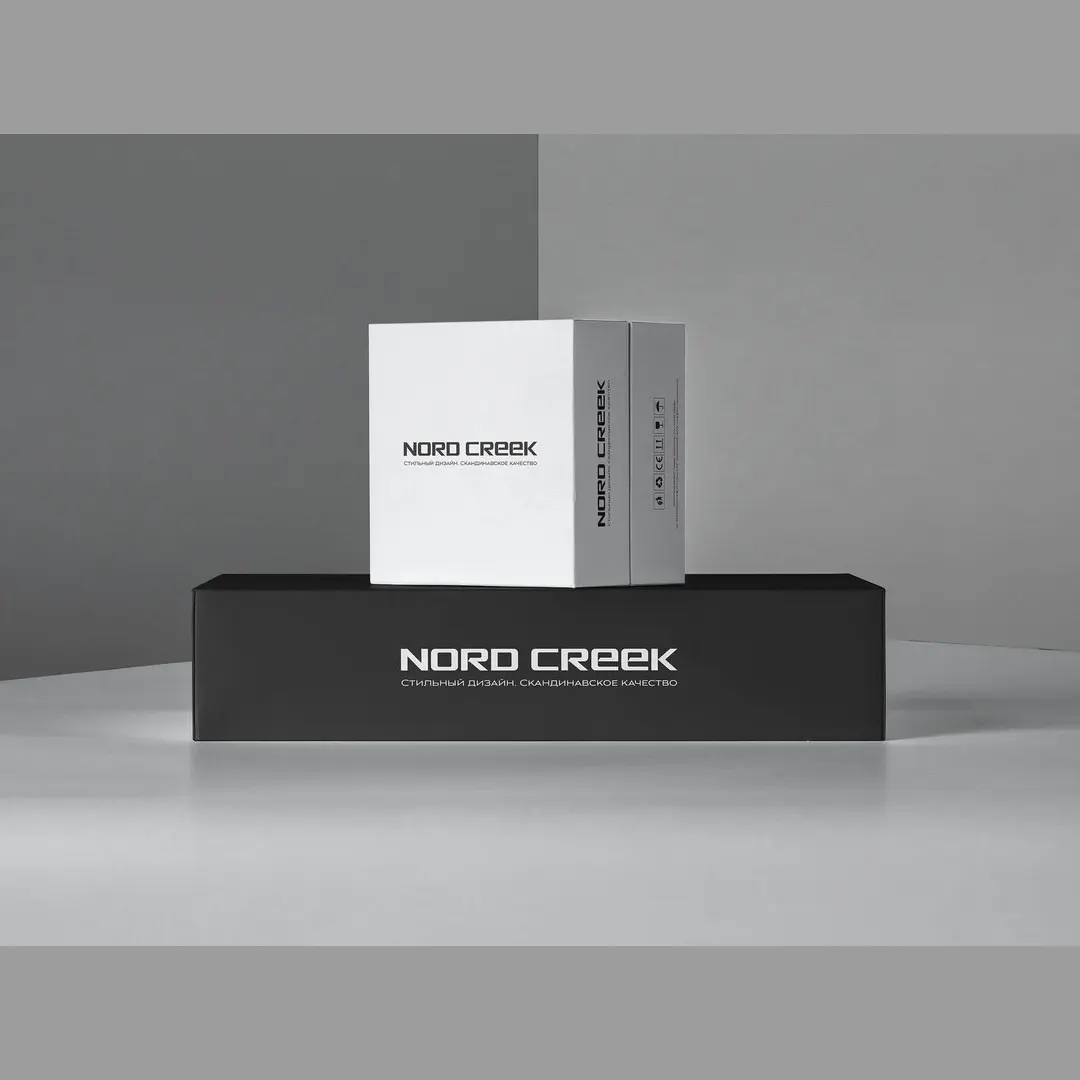 Nord Creek: упаковка с северным характером
Для производителя смесителей и аксессуаров Nord Creek мы разработали упаковку в единой системе бренда | Сетка — социальная сеть от hh.ru