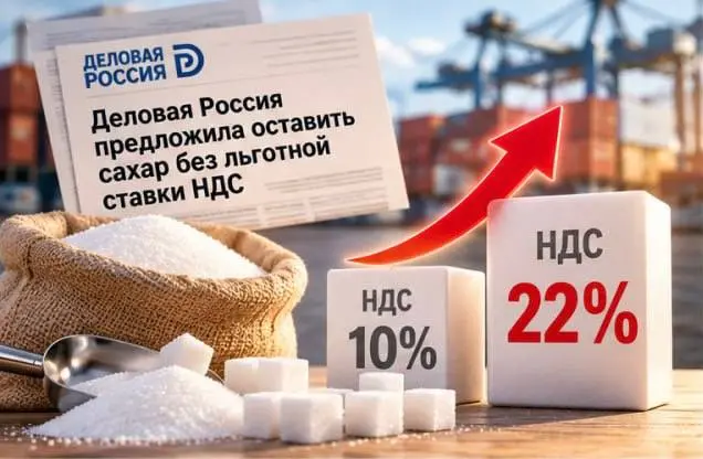 🥳 Новости, которые мы заслужили: "Деловая Россия" предложила оставить сахар без льготной ставки НДС | Сетка — социальная сеть от hh.ru