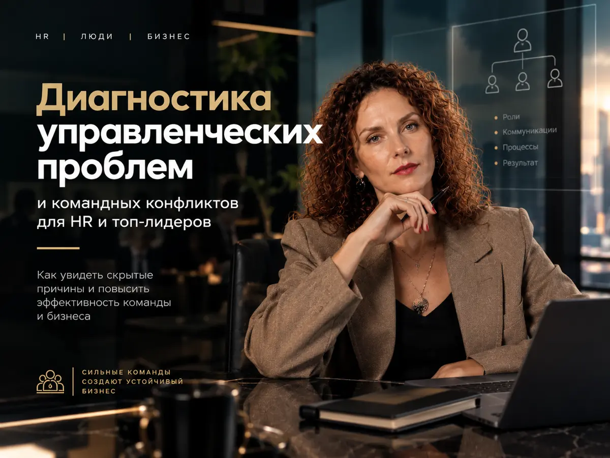 Диагностика управленческих проблем | Сетка — социальная сеть от hh.ru