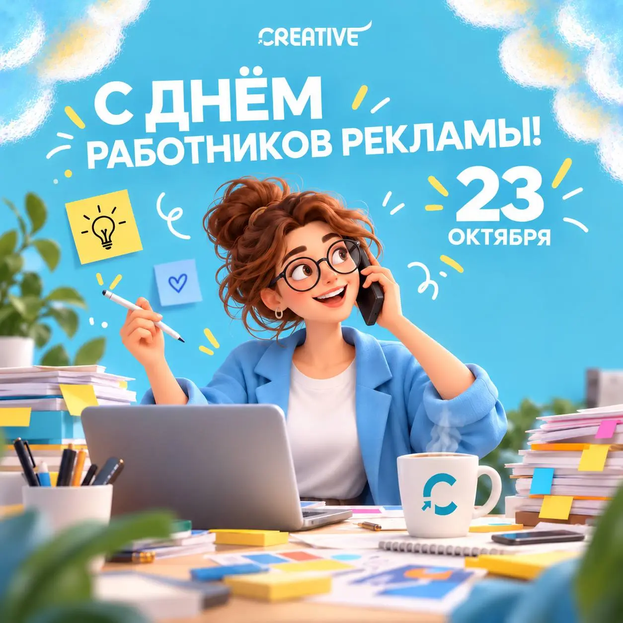 🎉 С Днём работника рекламы! 🎉
Мы — те, кто превращает идеи в смыслы, а клики — в результаты | Сетка — социальная сеть от hh.ru
