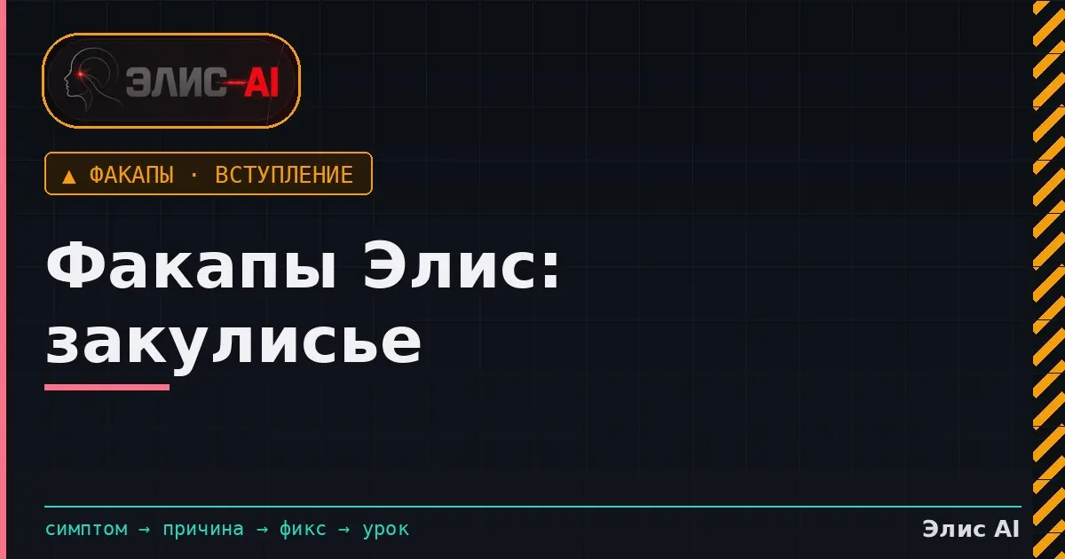 Факапы Элис: закулисье, о котором молчат | Сетка — социальная сеть от hh.ru