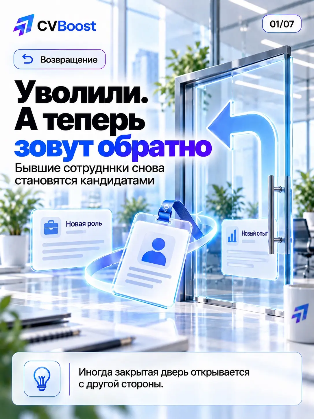 🪃 Уволили. А теперь зовут обратно | Сетка — социальная сеть от hh.ru