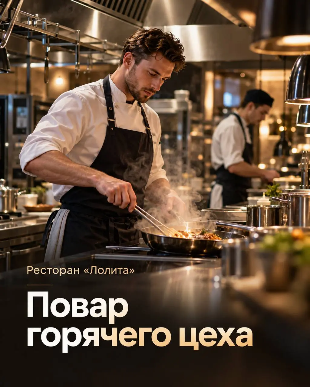 ПОВАР ГОРЯЧЕГО ЦЕХА
От 6 000₽/смена + чаевые от официантов
Ресторан «Лолита»
• Москва, м. Таганская, ул. Яузская 6
• Рестораны/Кафе
• +79037514952
Полное описание вакансии размещено в Телеграм и Макс | Сетка — социальная сеть от hh.ru