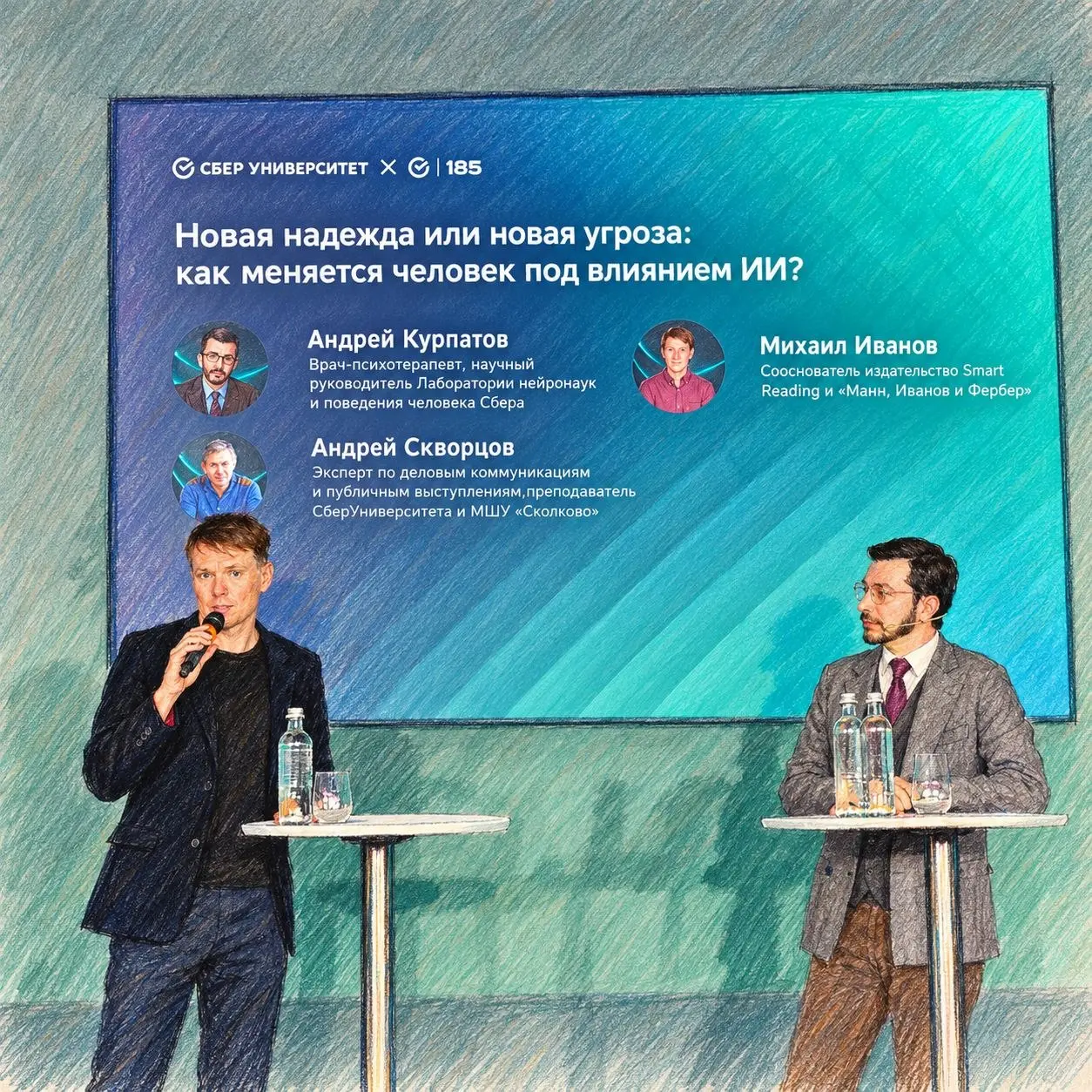 О будущем самого человека
На конференции «Больше чем обучение 2026» Андрей Курпатов представил взгляд на последствия развития ИИ. И возможно это очень мрачное будущее...
1 | Сетка — социальная сеть от hh.ru