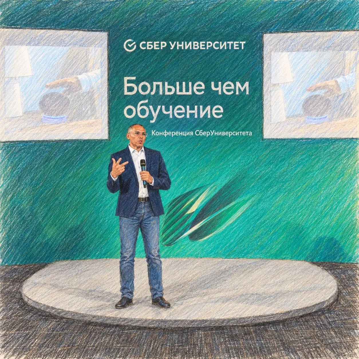 Симбиотическая организация: когда человек и ИИ сильнее вместе
На конференции «Больше чем обучение 2026» Стэффорд Мэйзи (ex-Google) представил оптимистичный взгляд на будущее искусственного интеллекта | Сетка — социальная сеть от hh.ru