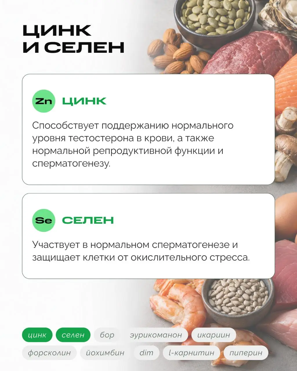 Мужская формула, в которой было три компонента, стала заметно шире.
Мы обновили состав Тестобустера IPSUM | Сетка — социальная сеть от hh.ru