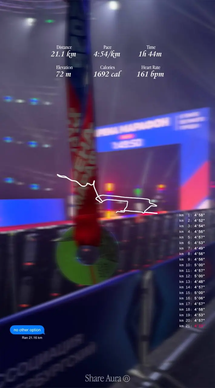 Новый личник
1:43:53, новый персональный рекорд на полумарафоне😈
8 лет назад показал результат 1:52:10. Как ни странно, тоже в Петербурге | Сетка — социальная сеть от hh.ru