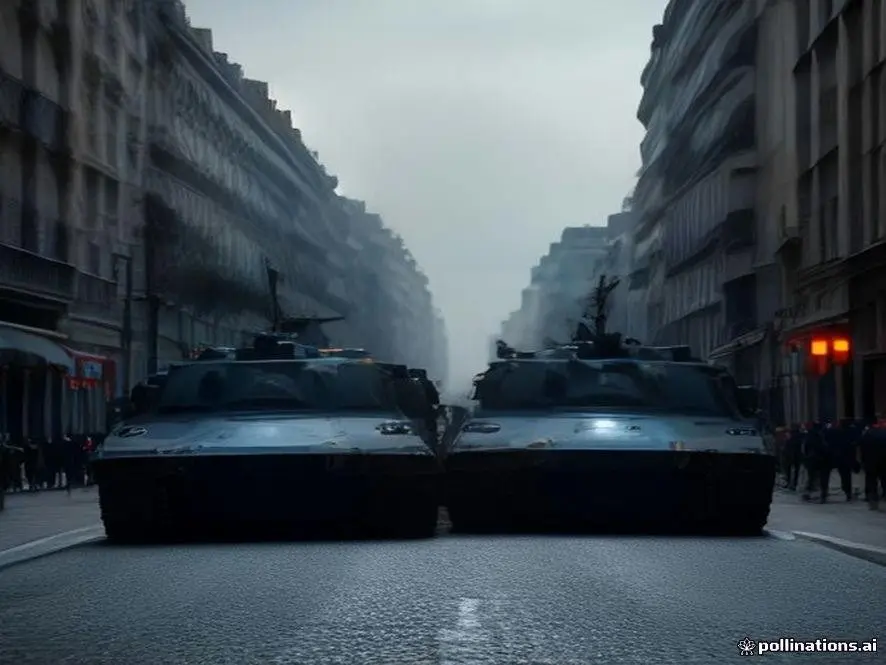 Броневики в Париже: демонстрации сковали центр столицы 🇫🇷⚡ | Сетка — социальная сеть от hh.ru