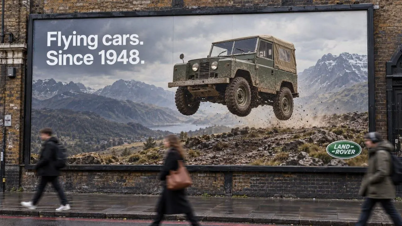 Пока мемоделы пилили мемчики с летающей Теслой , рекламисты Land Rover подсуетились с удачной ситуативкой
На самом деле удачных ситуативок не так много - воспроизвести трендовый мем в маркетинге, на с... | Сетка — социальная сеть от hh.ru