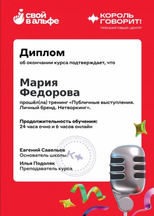 Network member avatar