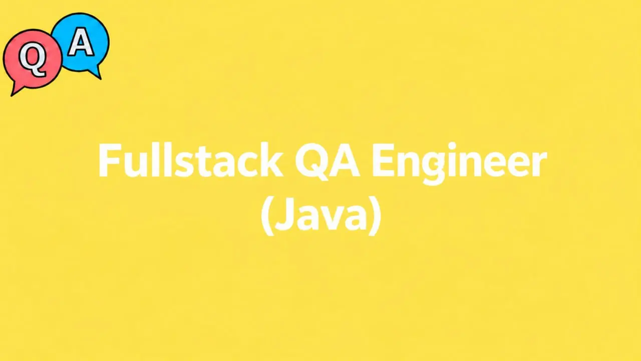 Fullstack QA Engineer (Java)
Формат: гибрид (Москва, м. Проспект Мира)
ЗП: от 160 000 ₽
Компания: Сбербанк Страхование
Описание: https://telegra | Сетка — социальная сеть от hh.ru