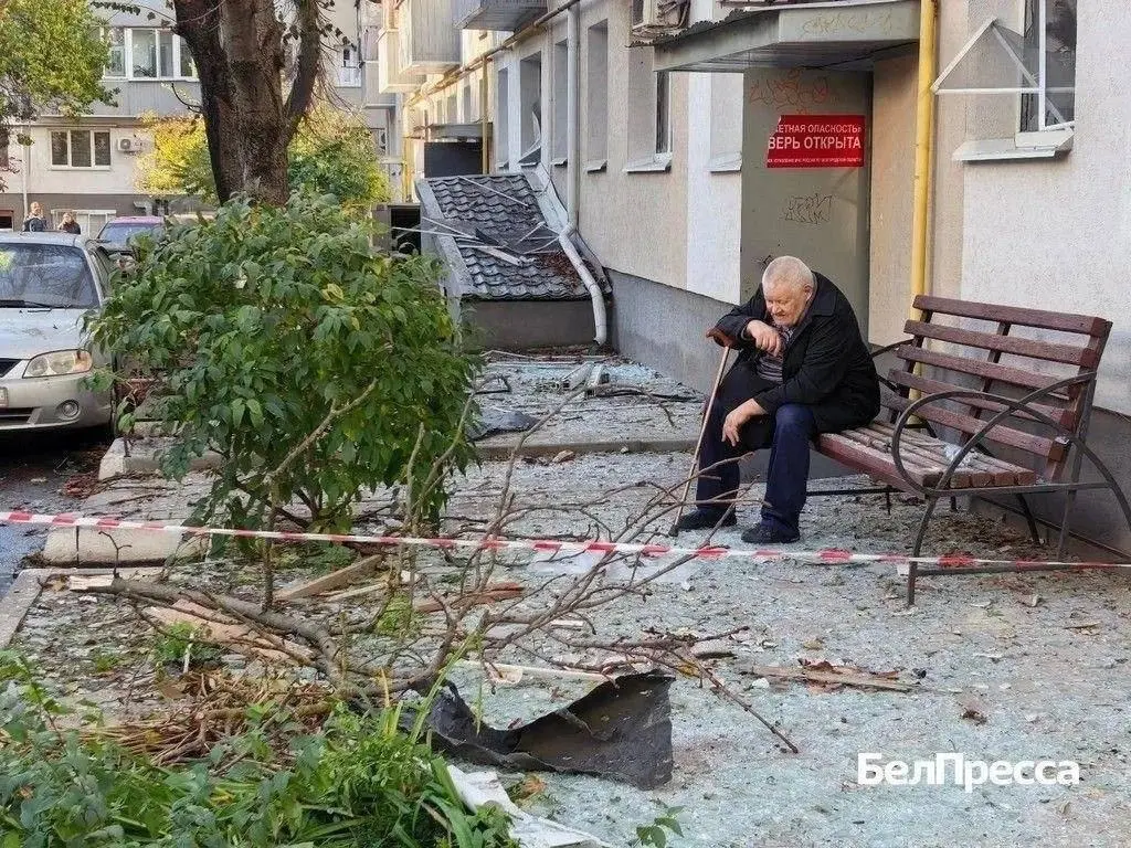 Ещё последствия атаки БПЛА в Белгороде | Сетка — социальная сеть от hh.ru