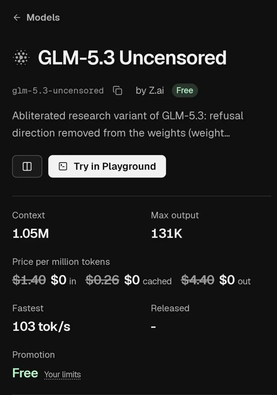 GLM-5.3 открыли бесплатно и без цензуры. Разработчики дали доступ к мощной языковой модели, которую можно использовать прямо в браузере без установки. Регистрируемся и сразу приступаем к работе | Сетка — социальная сеть от hh.ru