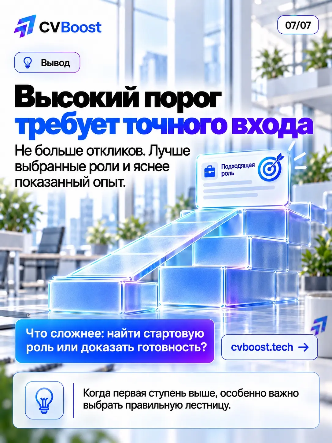 🪜 Первая ступень стала выше | Сетка — социальная сеть от hh.ru
