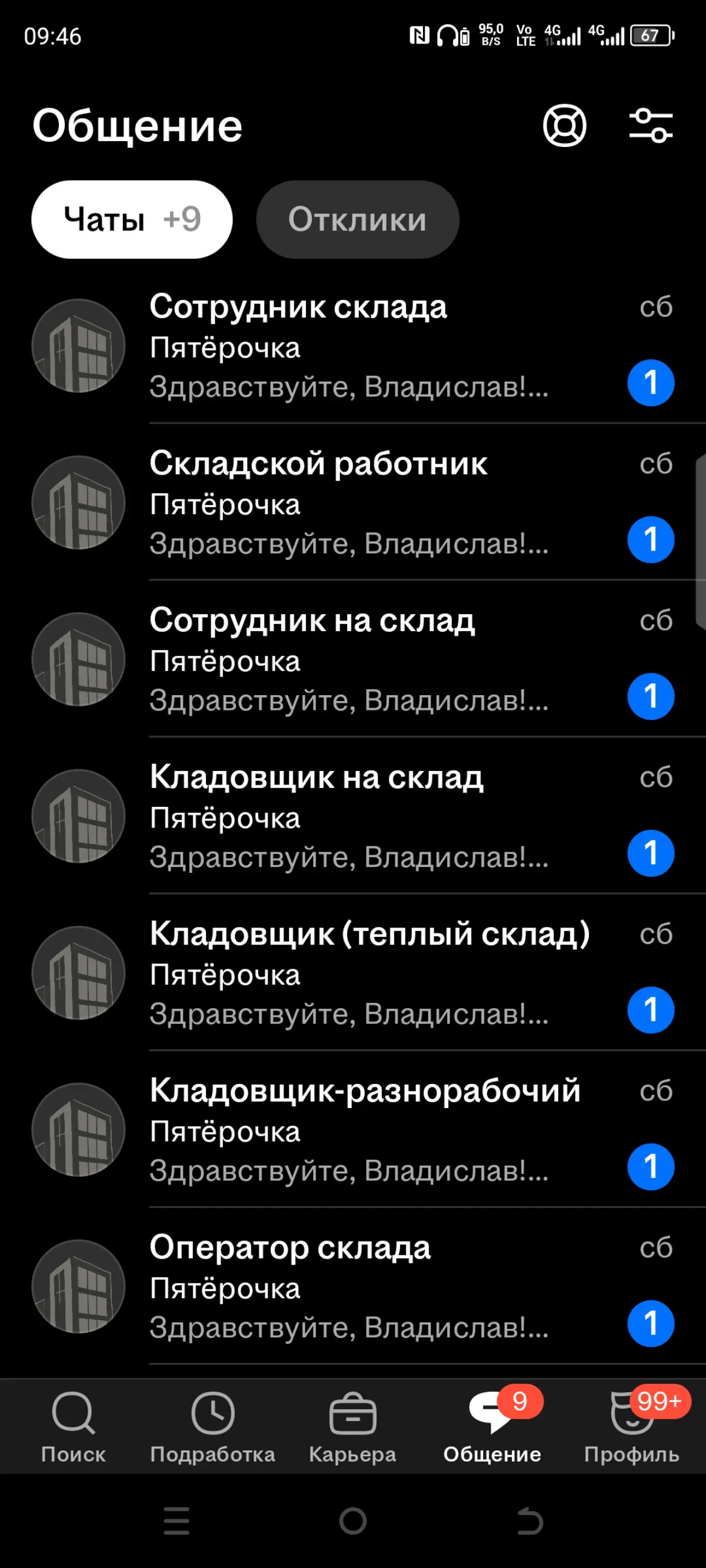 Pov: Алгоритмы задушили,работу не найти, откликов нет... | Сетка — социальная сеть от hh.ru