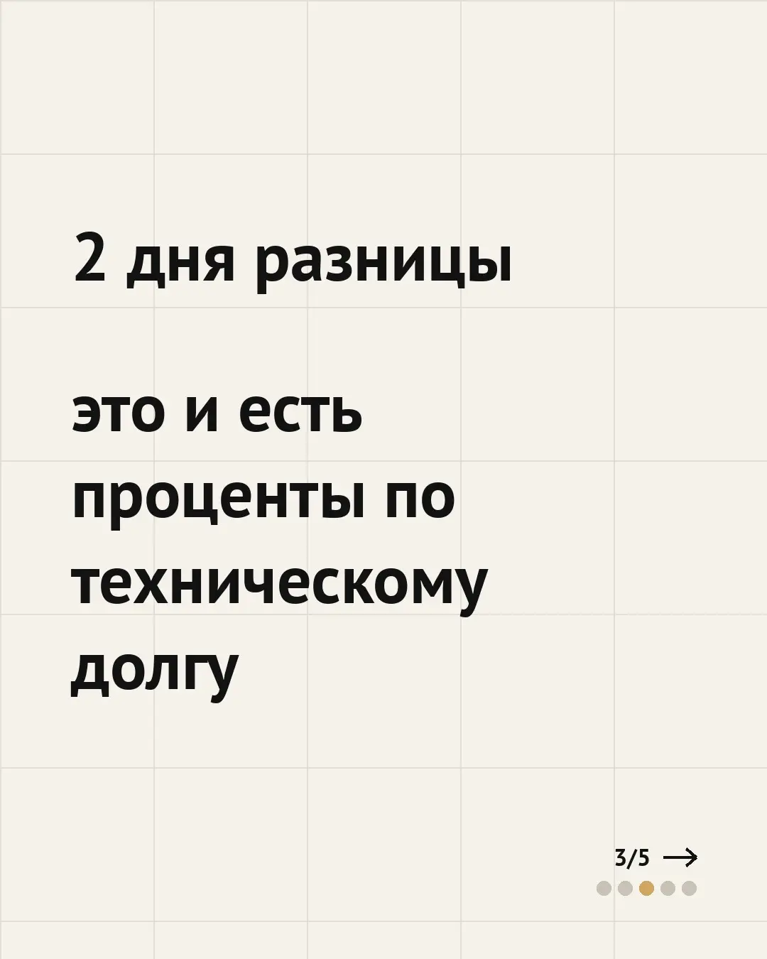 «Технический долг» — слово-ловушка: за ним прячутся разные п | Сетка — социальная сеть от hh.ru