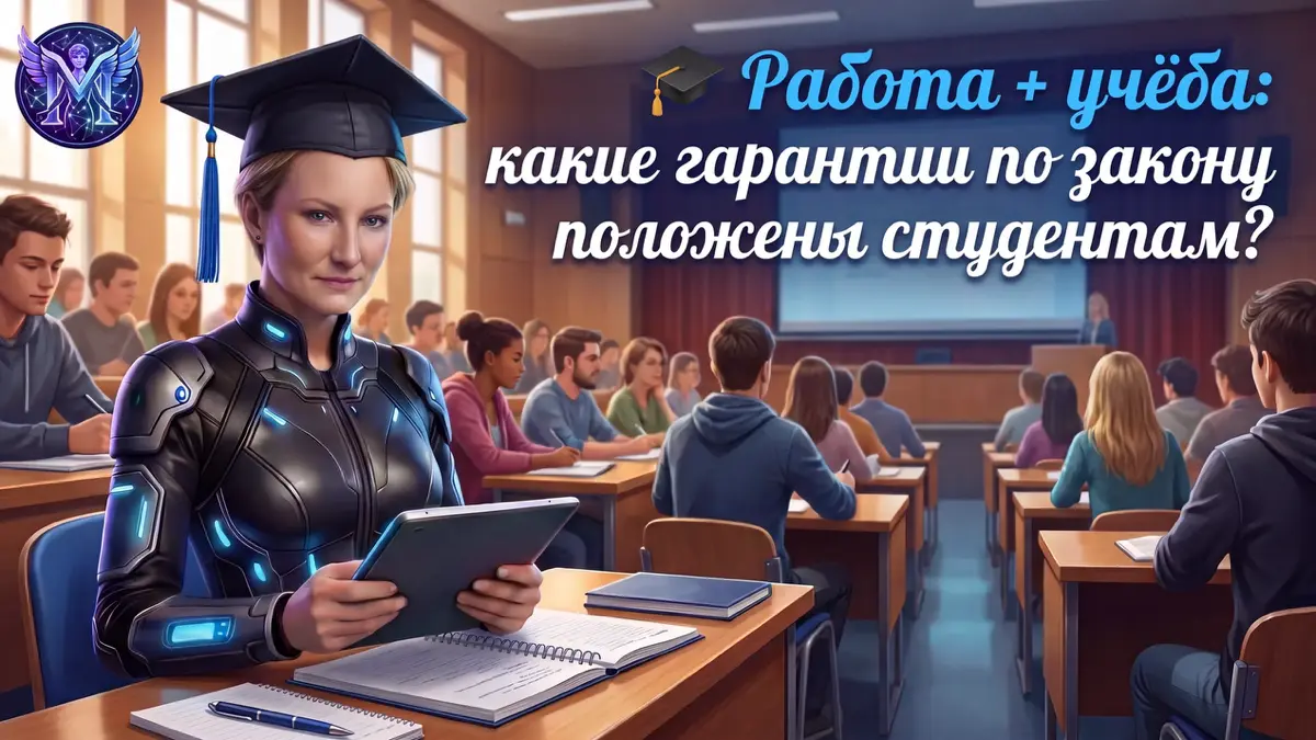 🎓 Работа + учёба: какие гарантии по закону положены студент | Сетка — социальная сеть от hh.ru