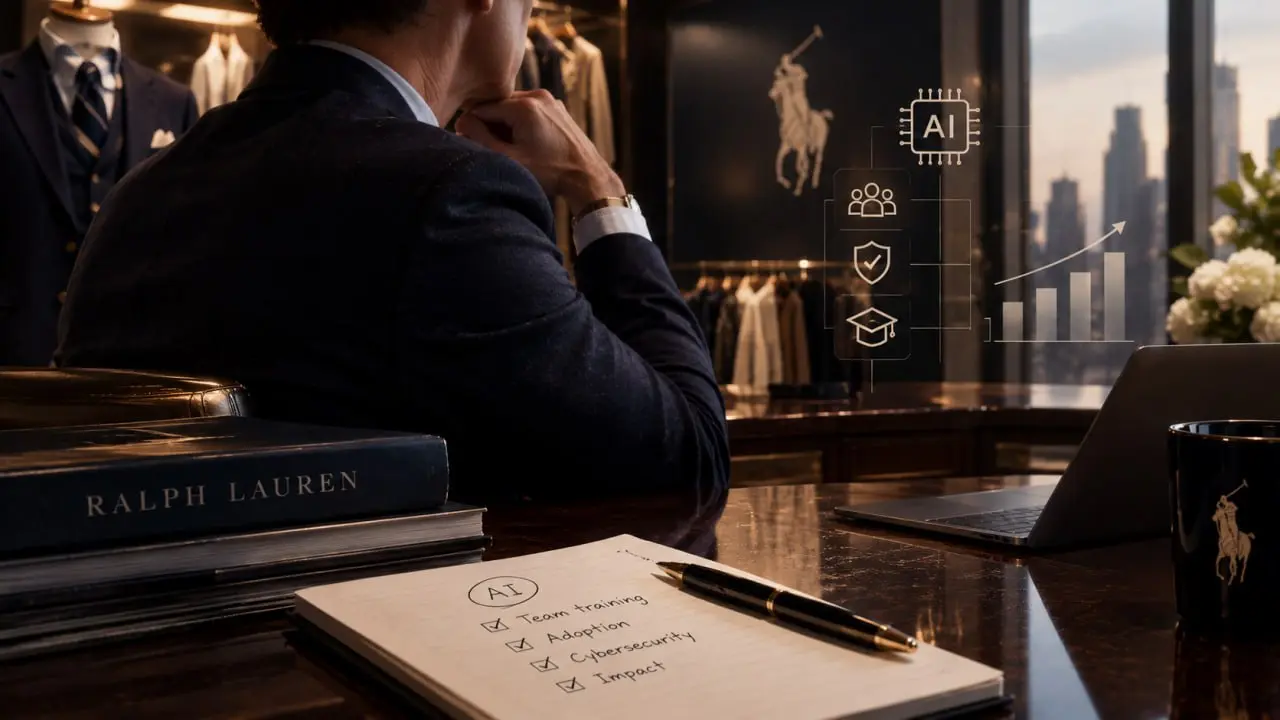 💡 Opinion Leaders
Ralph Lauren привязал бонусы руководителей к ИИ: новая мера эффективности бизнеса
Внедрение искусственного интеллекта всё чаще становится не просто пунктом в технологической стратеги... | Сетка — социальная сеть от hh.ru