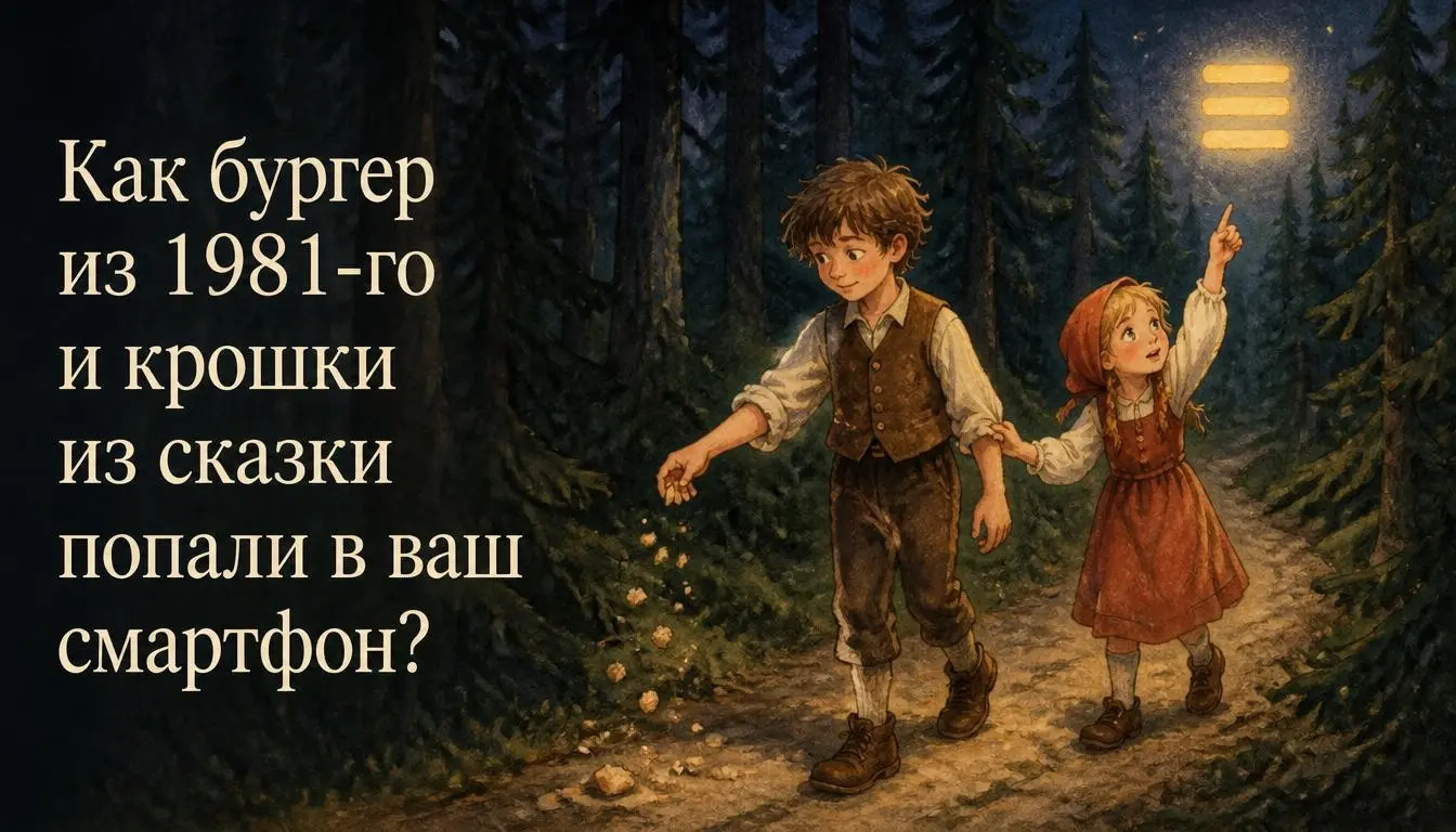 Как бургер из 1981 и крошки из сказки попали в ваш смартфон? | Сетка — социальная сеть от hh.ru