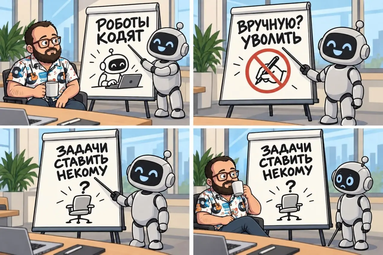Разработчик Telegram: ИИ пишет 99,9% кода приложений | Сетка — социальная сеть от hh.ru