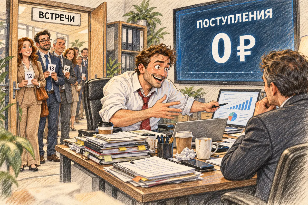 План по встречам выполнен. Где деньги? | Сетка — социальная сеть от hh.ru