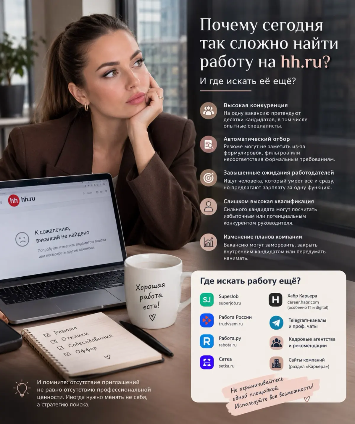 Почему сегодня так сложно найти работу на hh.ru и где 🔍 | Сетка — социальная сеть от hh.ru