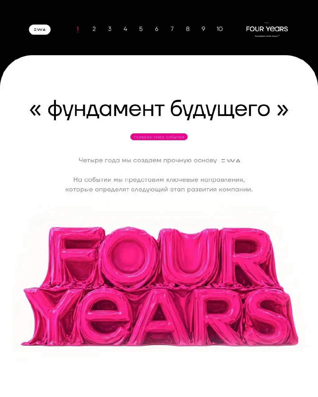 24 ЯНВАРЯ. ДЕНЬ, КОТОРЫЙ ВОЙДЁТ В ИСТОРИЮ EWA
EWA FOUR YEARS — день, который хочется прожить не со стороны | Сетка — социальная сеть от hh.ru